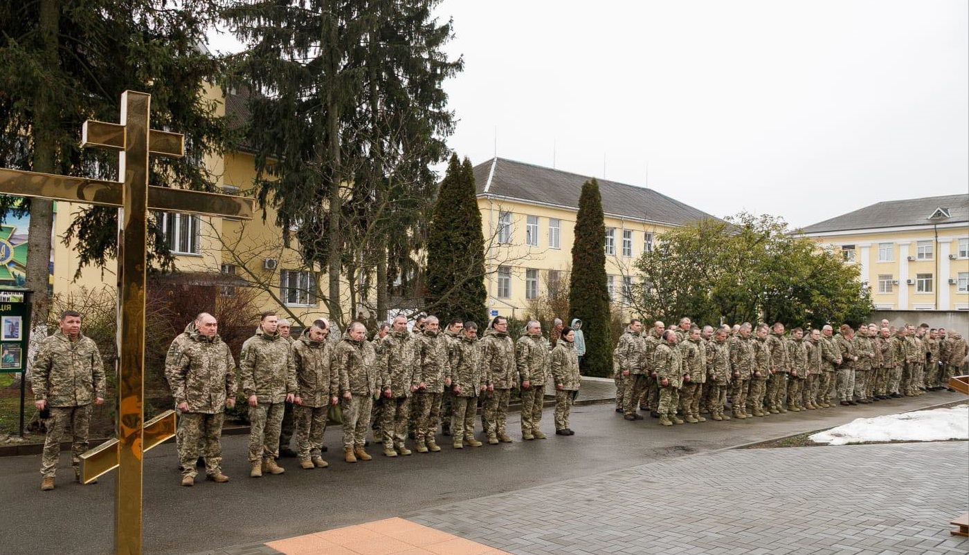У Чопському прикордонному загоні відслужили молебень за зниклих та полонених військових (ФОТО)