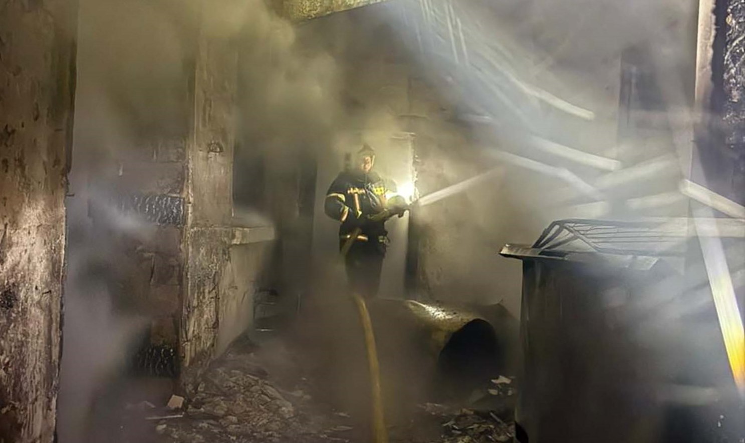 На Берегівщині під час пожежі загинула жінка (ФОТО)