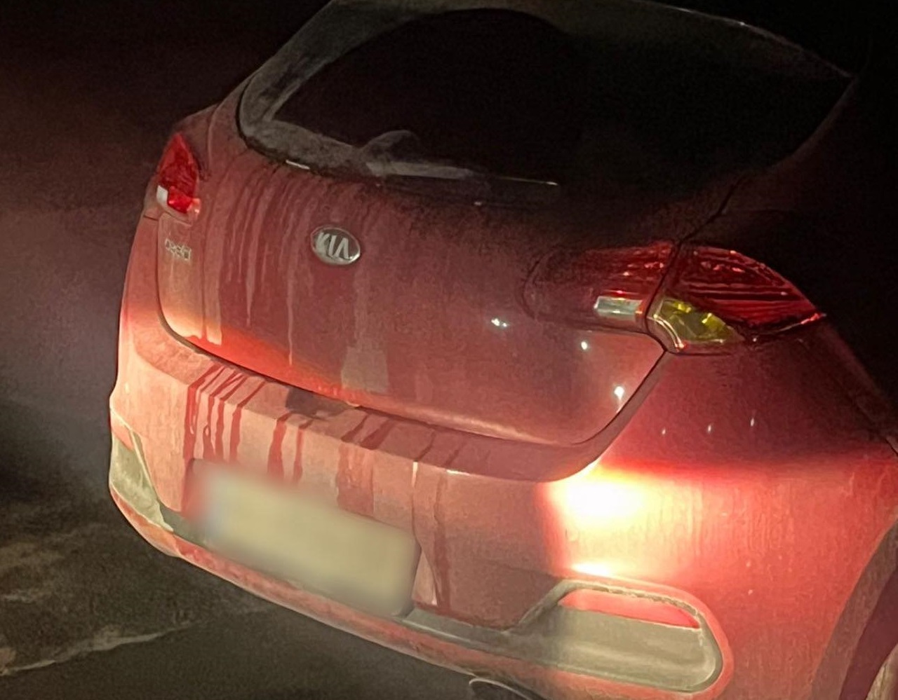 В Ужгороді виявили п'яного водія KIA (ФОТО)