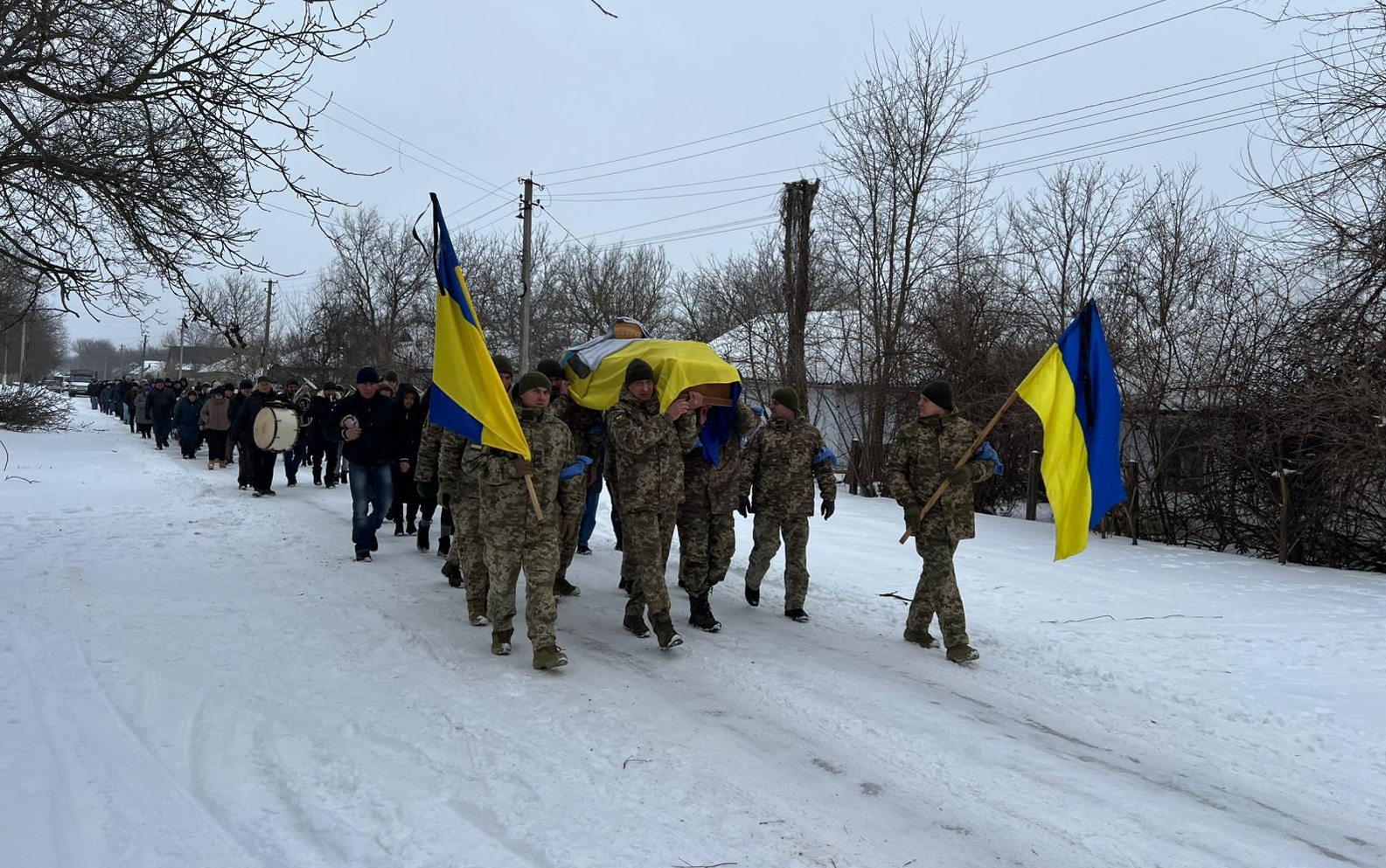 Прикордонники Чопського загону провели в останню дорогу свого побратима на Вінниччині (ФОТО)