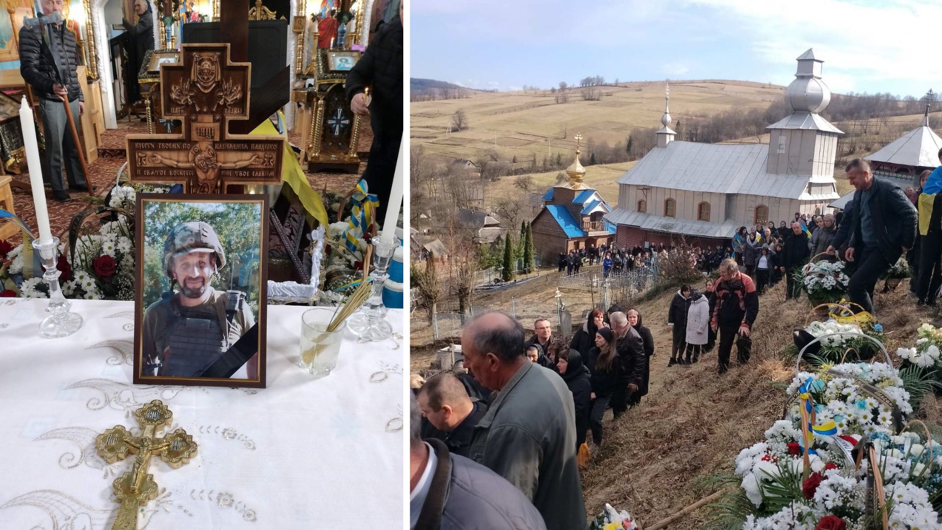 У Нижній Воротах на Мукачівщині попрощалися з Героєм Олександром Власовим (ФОТО)