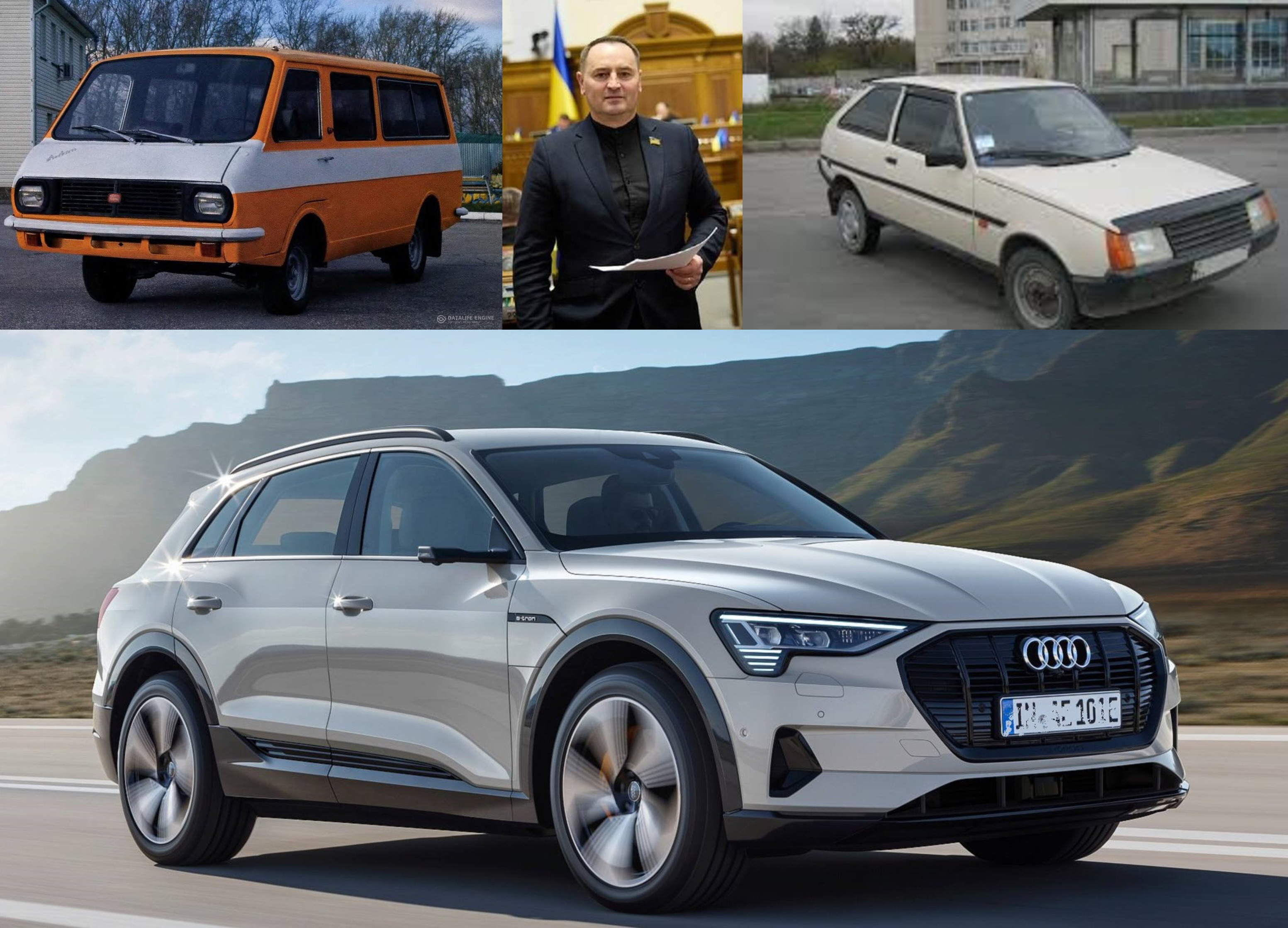 Дружина нардепа Лаби, який декларує старі "Латвію" і "Таврію", купила  Audi e-tron за мільйон