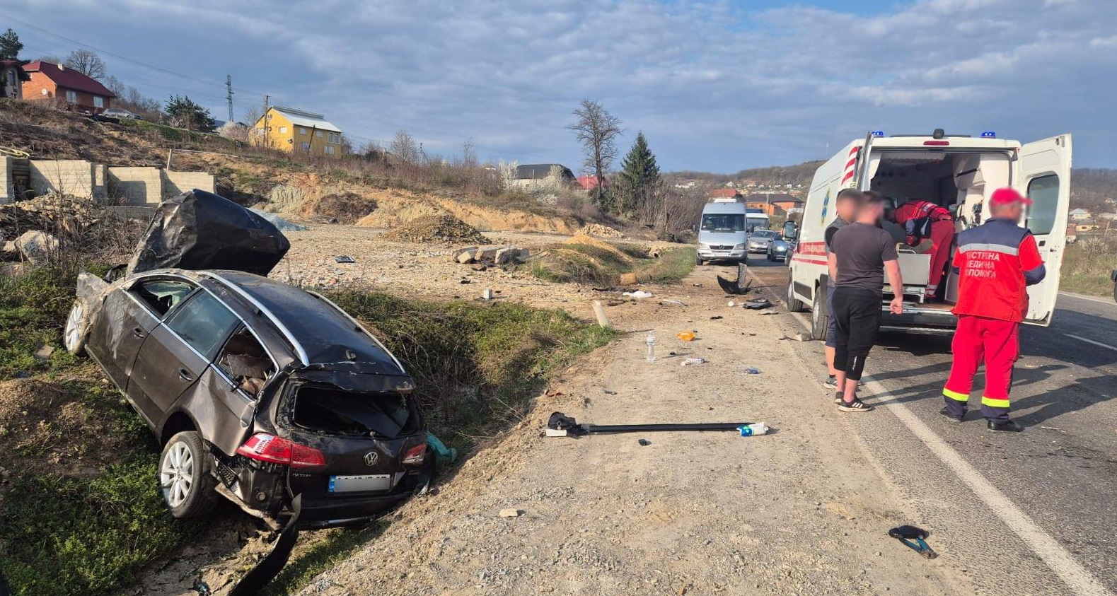У ДТП Берегівщині загинув водій легковика (ФОТО)