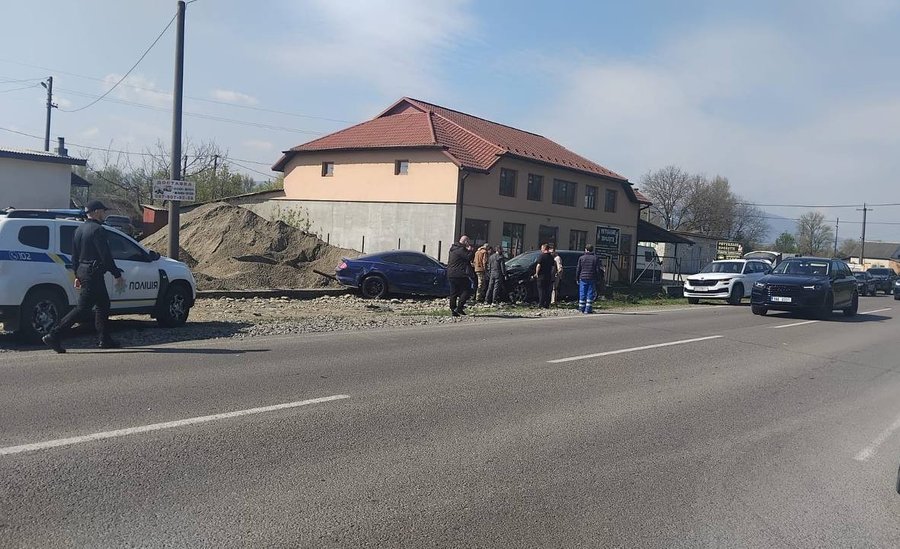 На Тячівщині зіткнулися три автомобілі (ФОТО)