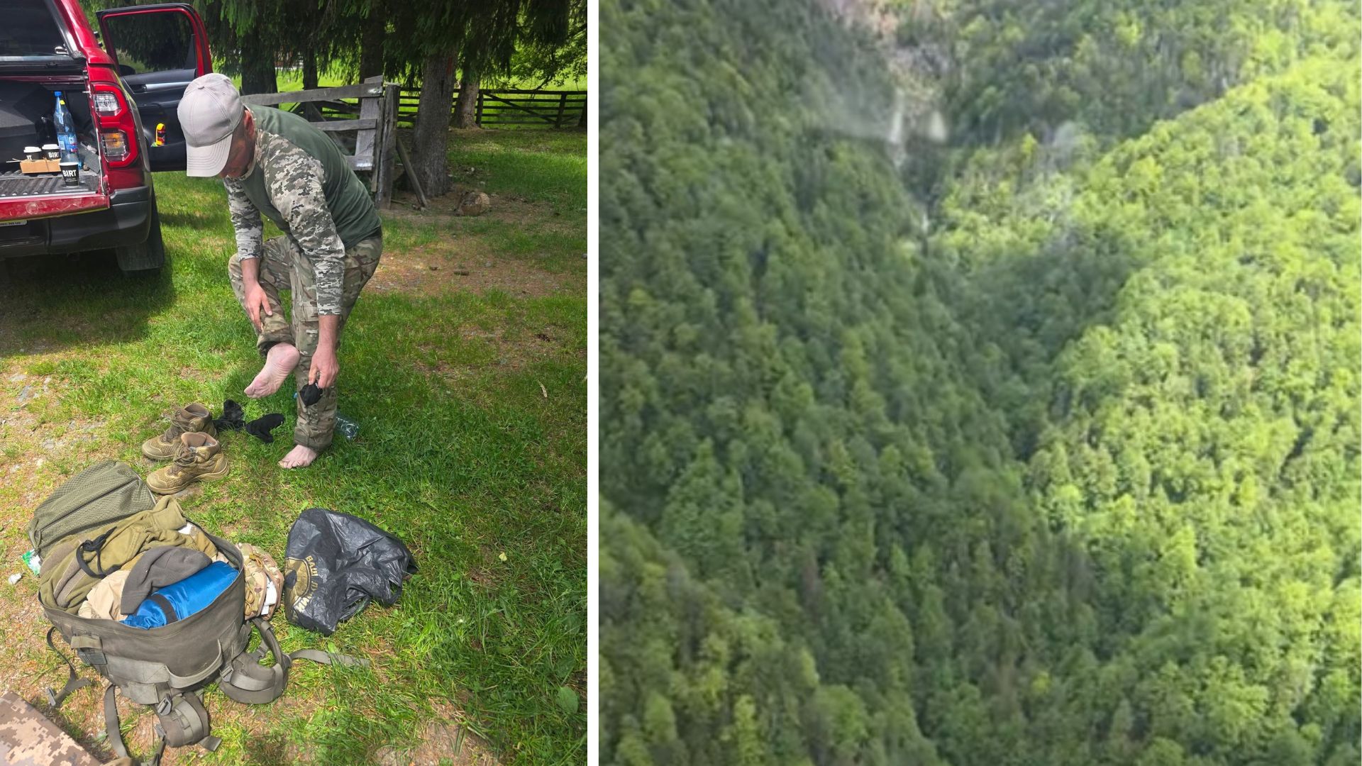 У Румунії знайшли українця, який кілька днів блукав у горах без зв’язку (ФОТО)