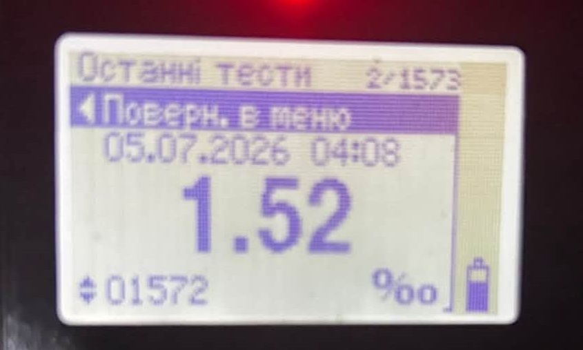 В Ужгороді п'яна водійка скоїла подвійну ДТП (ФОТО)
