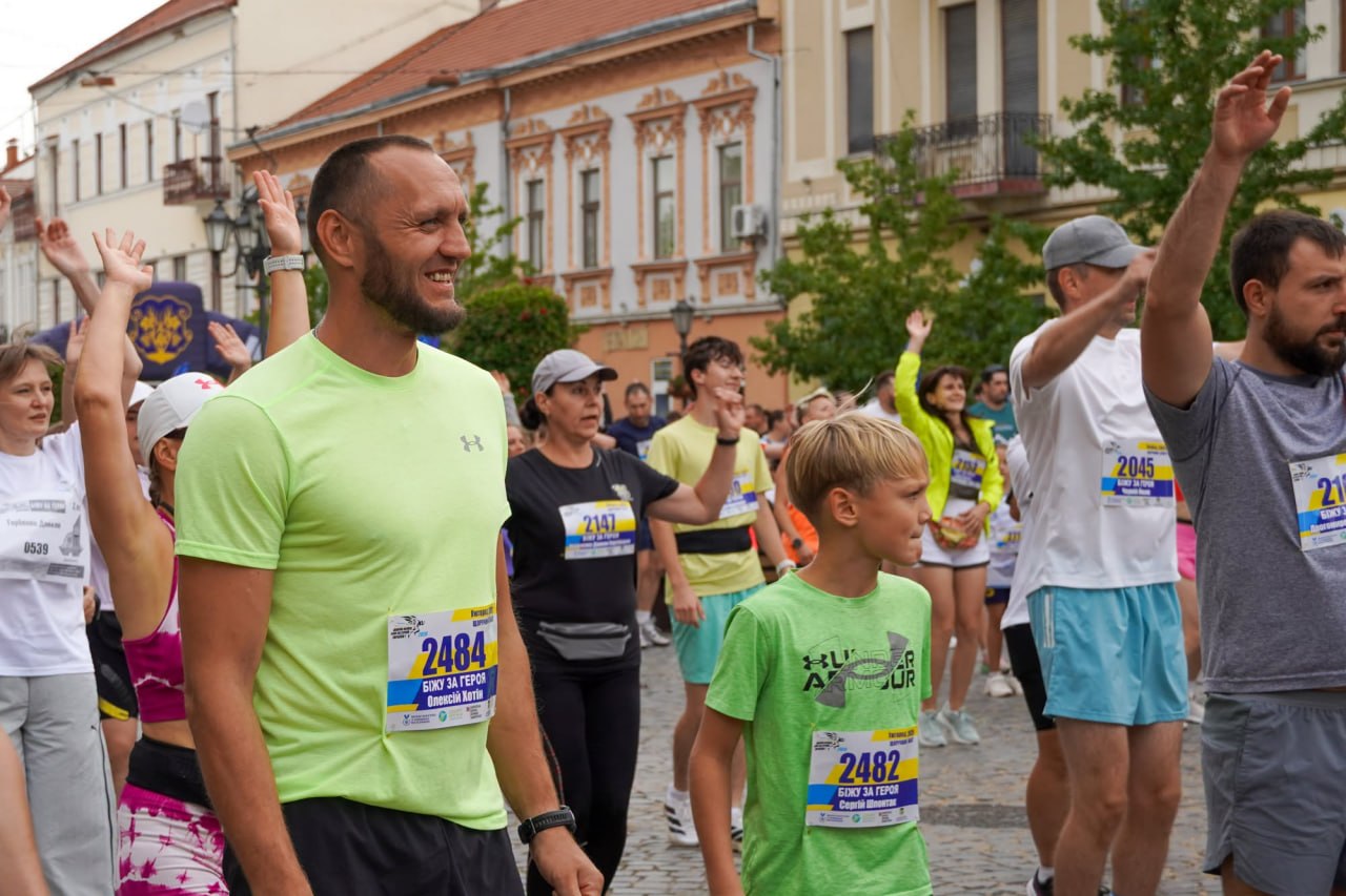 В Ужгороді відбувся забіг на честь полеглих Героїв (ФОТО)