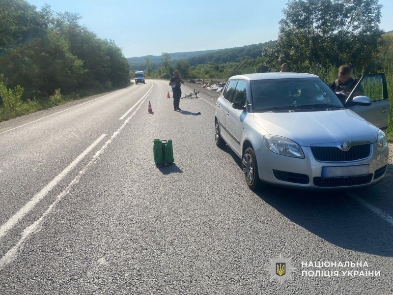 На Закарпатті внаслідок ДТП загинув 64-річний велосипедист (ФОТО)