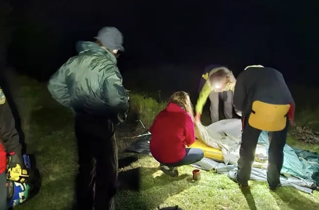 У горах Рахівщини рятувальники евакуювали туриста (ФОТО)