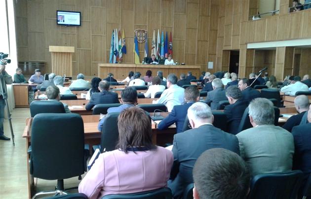 ВІДЕОсюжет про чергове засідання Ужгородської міської ради (ВІДЕО)