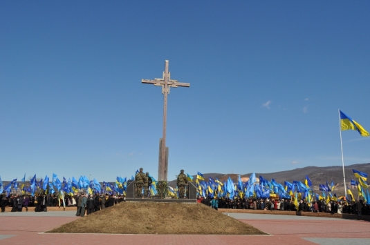 Закарпатські єдиноцентристи вшанували пам’ять героїв Карпатської України (ФОТО)