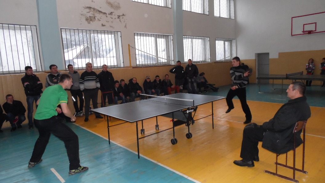 На Іршавщині активісти організували змагання з настільного тенісу (ФОТО)