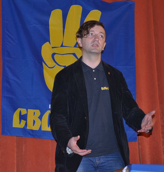 Новий куратор Закарпаття від "Свободи" Едуард Леонов відвідав Ужгород (ФОТО)