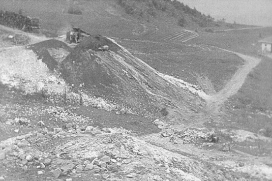 Кар'єр по видобутку залізної руди. Фото 1920-х рр.