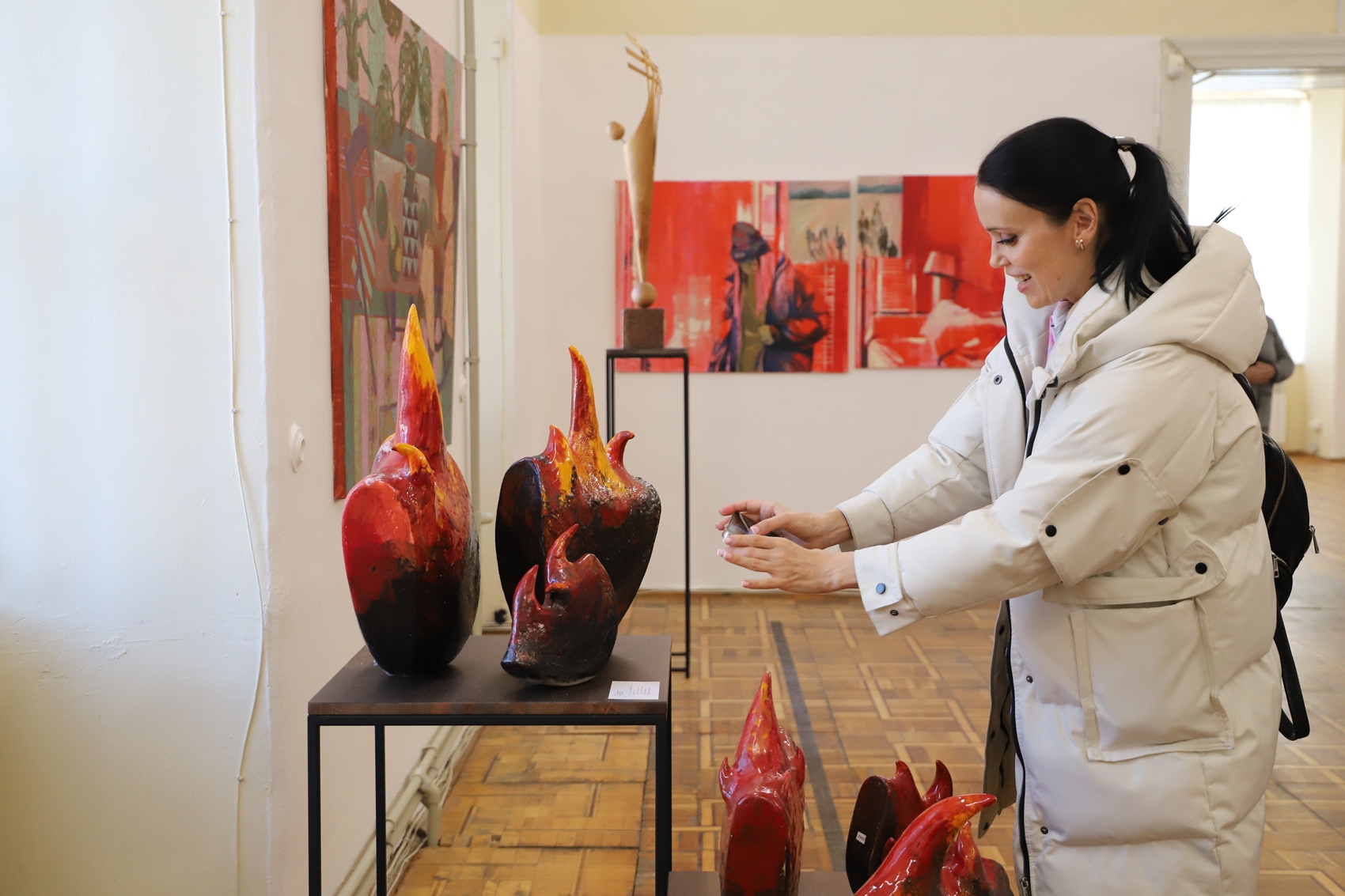 Спільну виставку Закарпатської академії мистецтв і Харківської державної академії дизайну та мистецтв відкрили в Ужгороді