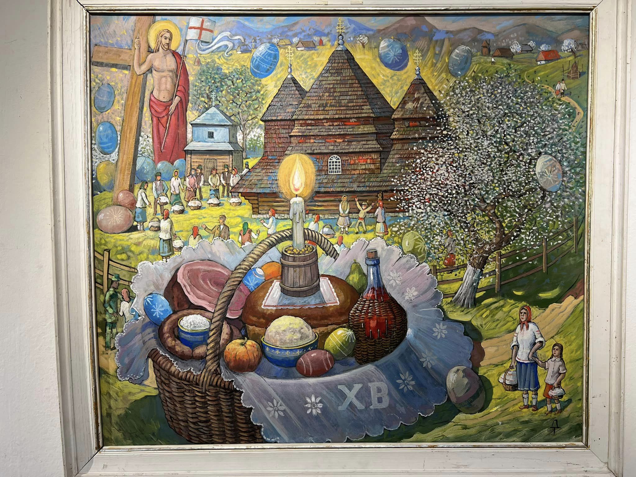 В Ужгороді відкрилася великодня виставка закарпатських художників (ФОТО)