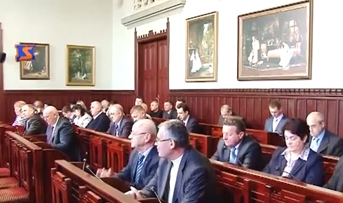 У Мукачеві на виконкомі говорили про блокування коштів Держказначейством (ВІДЕО)