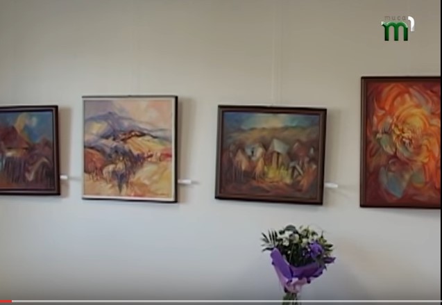 Словацька художниця презентувала в Ужгороді унікальну виставку (ВІДЕО)