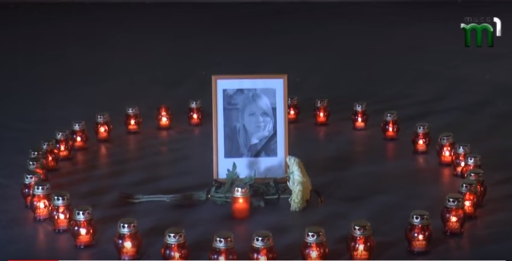 Пам'ять Катерини Гандзюк вшанували в Ужгороді (ВІДЕО)