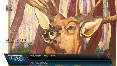 В Ужгороді відкрили виставку картин і шкіряних колажів (ВІДЕО)