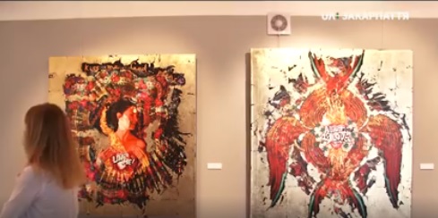 Виставку сучасного мистецтва "Інтро" презентували в Ужгороді (ВІДЕО)