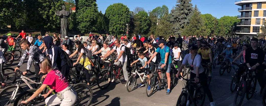Велозаїзд Big City Ride відбувся в Ужгороді (ФОТО, ВІДЕО)