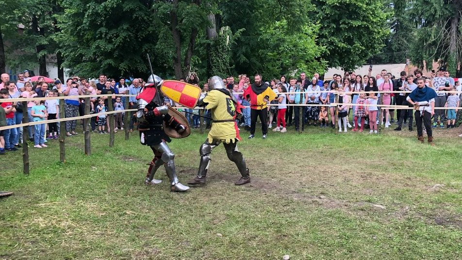Лицарський турнір провели під час фестивалю Dovhe Castrum Fest на Закарпатті (ФОТО, ВІДЕО)