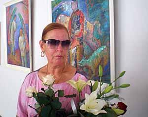 У Мукачеві відбулося відкриття виставки картин Лариси Бровді (ФОТО)