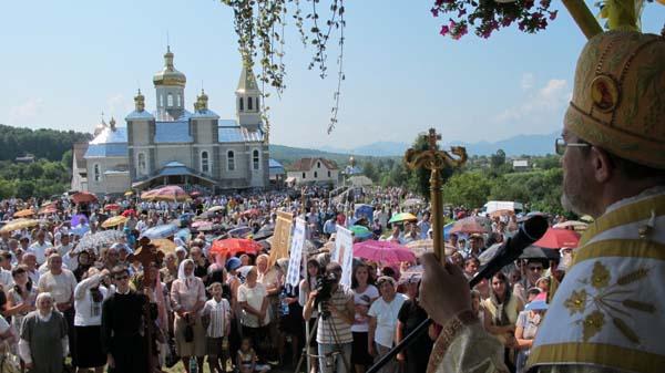 У Боронявському монастирі на Закарпатті відбулося багатолюдне святкування (ФОТО)