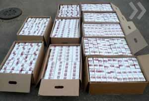 Закарпатські податківці виявили сховок  6,5 тисяч пачок сигарет