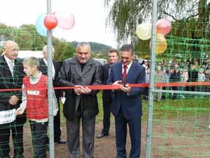 Нові спортивні майданчики відкрили у Сваляві, Воловці та Малому Березному