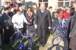 Соцпрацівниці Берегівщини їздитимуть на велосипедах