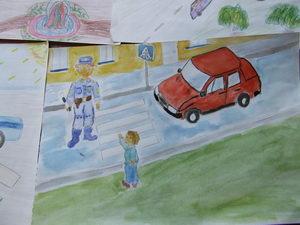 У Чинадіївській школі-інтернаті відбувся конкурс малюнка «Міліція – очима дітей» 