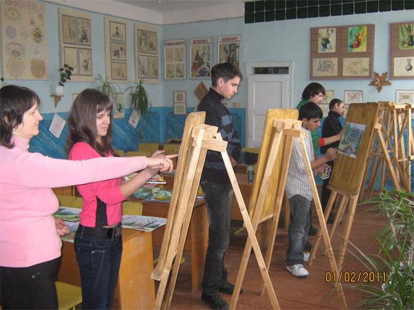 У Міжгірському професійному ліцеї створено студію «Малюнок та живопис»