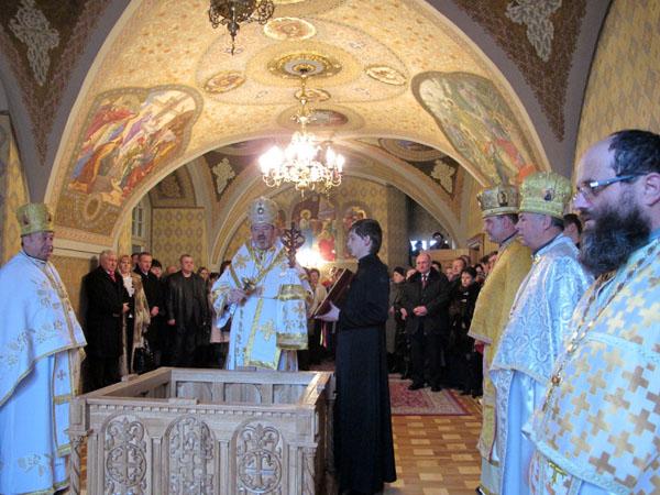 В Ужгороді освятили єпископську каплицю з відреставрованими розписами Бокшая (ФОТО) (ДОПОВНЕНО)