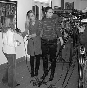 В Ужгороді відкрилась персональна виставка гобеленів Маргарити Берец (ФОТО)