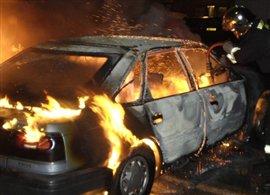 З початку тижня на Закарпатті згоріли три автомобіля      