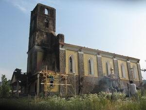 Причиною пожежі в церкві Завидова стала 40-річна проводка (ФОТО)
